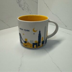 Starbucks City Mug YOU ARE HERE Collection - NEW YORK CITY- 14 oz Cup EUC